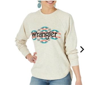 Wrangler Cream Graphic Sweatshirt